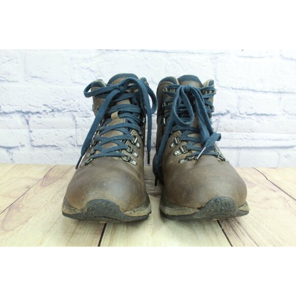 LL Bean Alpine Hiking Boots Leather Brown Size 7.5 M - Picture 3 of 9